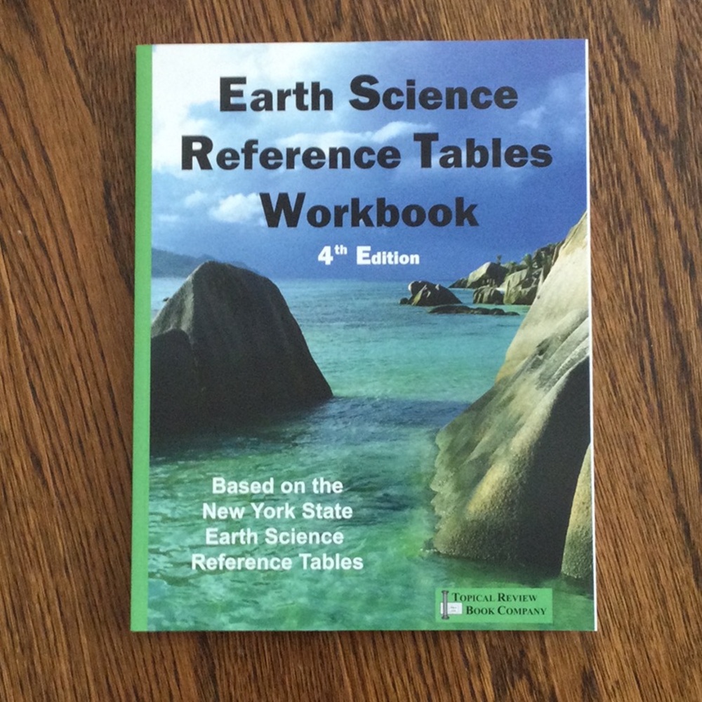 Earth Science Reference Tables Workbook 4th Edition